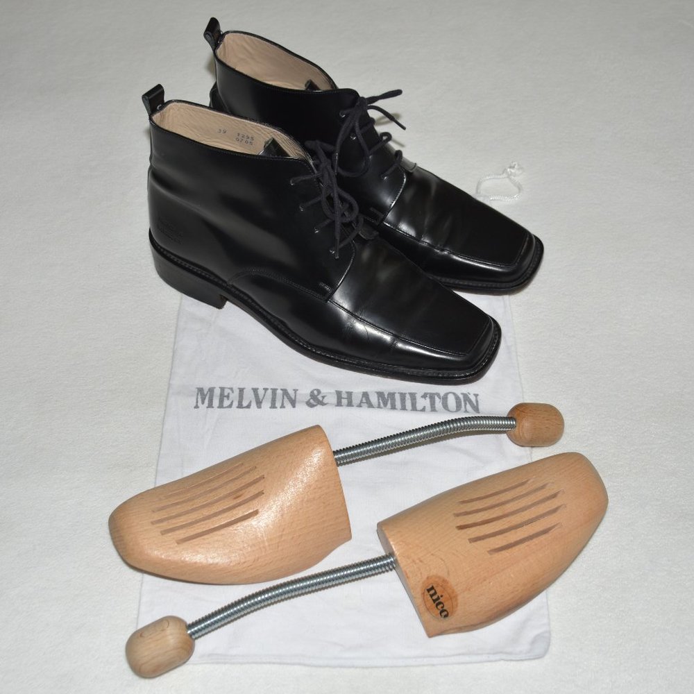 Melvin & Hamilton Lace-up Leather Ankle Boots